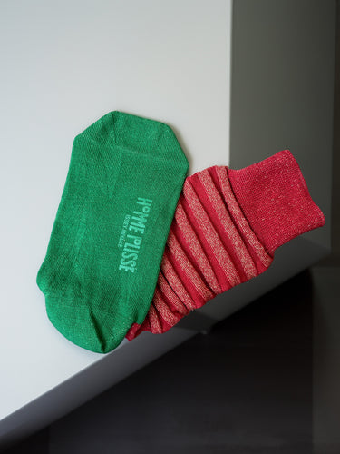Fruitful Socks - Apple-[-Issey Miyake Homme Plisse-2