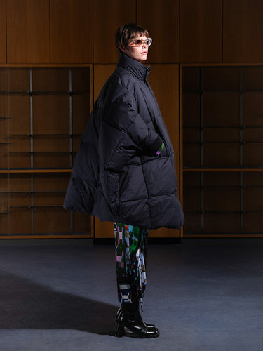 Henrik Vibskov - AW24 Duvet Coat in Black