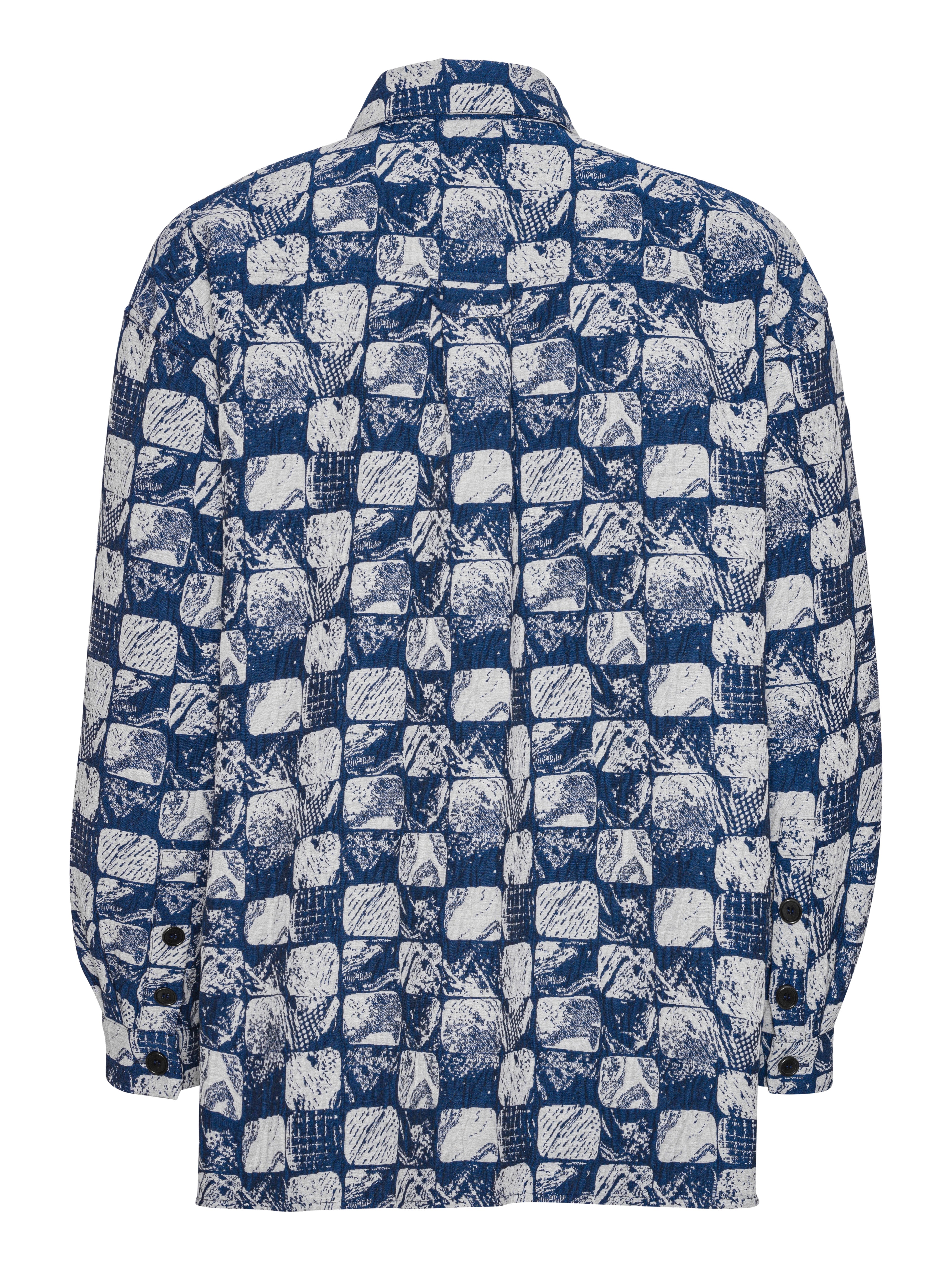 Big Shirt in Footprints from Henrik Vibskov