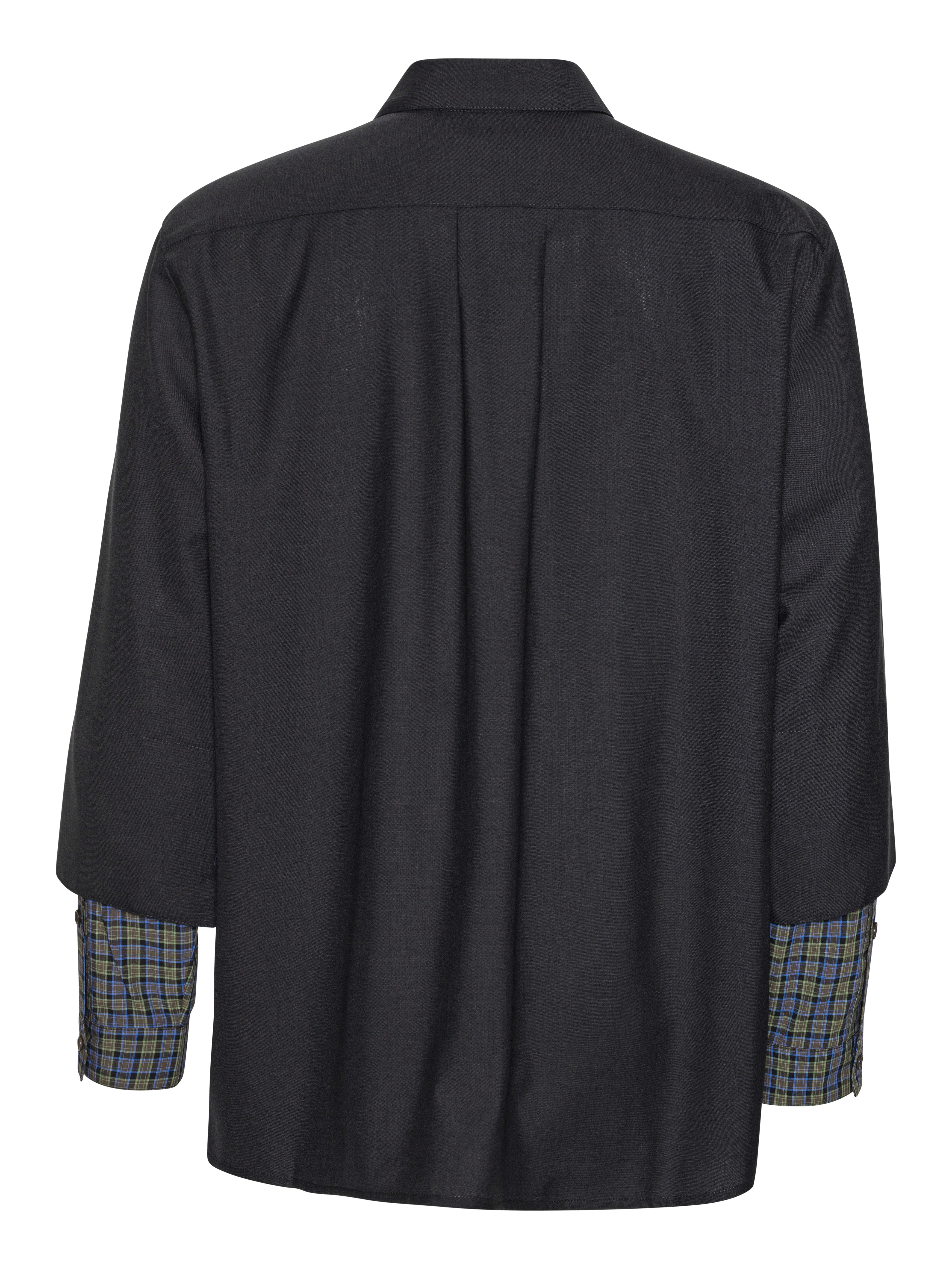Blou Shirt in Tropical Navy from Henrik Vibskov