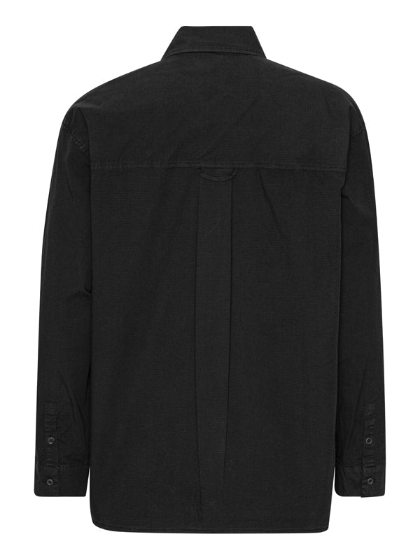 Henrik Vibskov Cargo shirt in black - 3