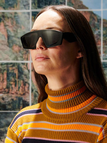 Cliff Glasses in Black from Henrik Vibskov