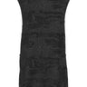 Dart Sleeveless Dress in Fishes Black from Henrik Vibskov