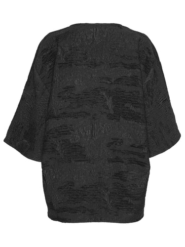 Dart Tee in Fishes Black from Henrik Vibskov