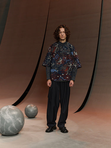 Dart Tee in Gobelin Goats from Henrik Vibskov