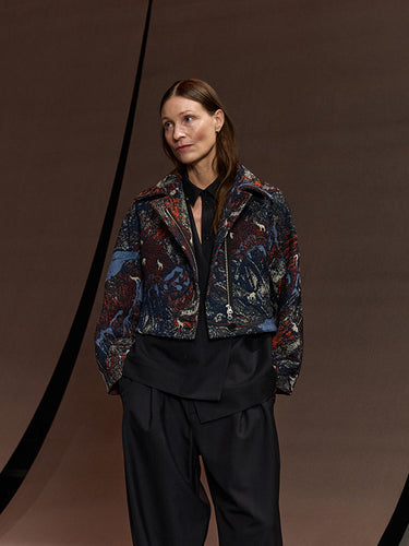 Dartbi Jacket in Gobelin Goats from Henrik Vibskov