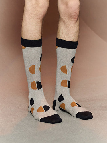 Dot Socks Homme in Dot Ecru from Henrik Vibskov