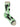Dreamcatcher Socks Femme in Navy Catcher by Henrik Vibskov, knee-high socks featuring neon green and white horizontal stripes with an intricate navy dreamcatcher pattern and beige accent details, Spring/Summer 2026 Key Collection, size EU 36-40