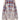 Henrik Vibskov - Faded Bumble Knit Jumper in Blurry Grey Red Check