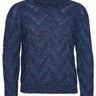 Flat Knitted Crewneck in Flat Navy from Henrik Vibskov