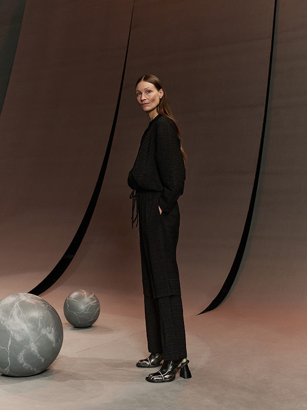 Flat Shirt in Black from Henrik Vibskov