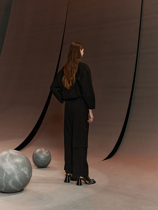 Flat Shirt in Black from Henrik Vibskov