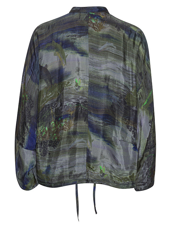 Flat Shirt in Fishes Light from Henrik Vibskov