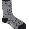Hand Jelly Transparent Socks Femme in Black White Jelly from Henrik Vibskov