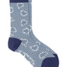Hand Jelly Transparent Socks Femme in Blue White Jelly from Henrik Vibskov