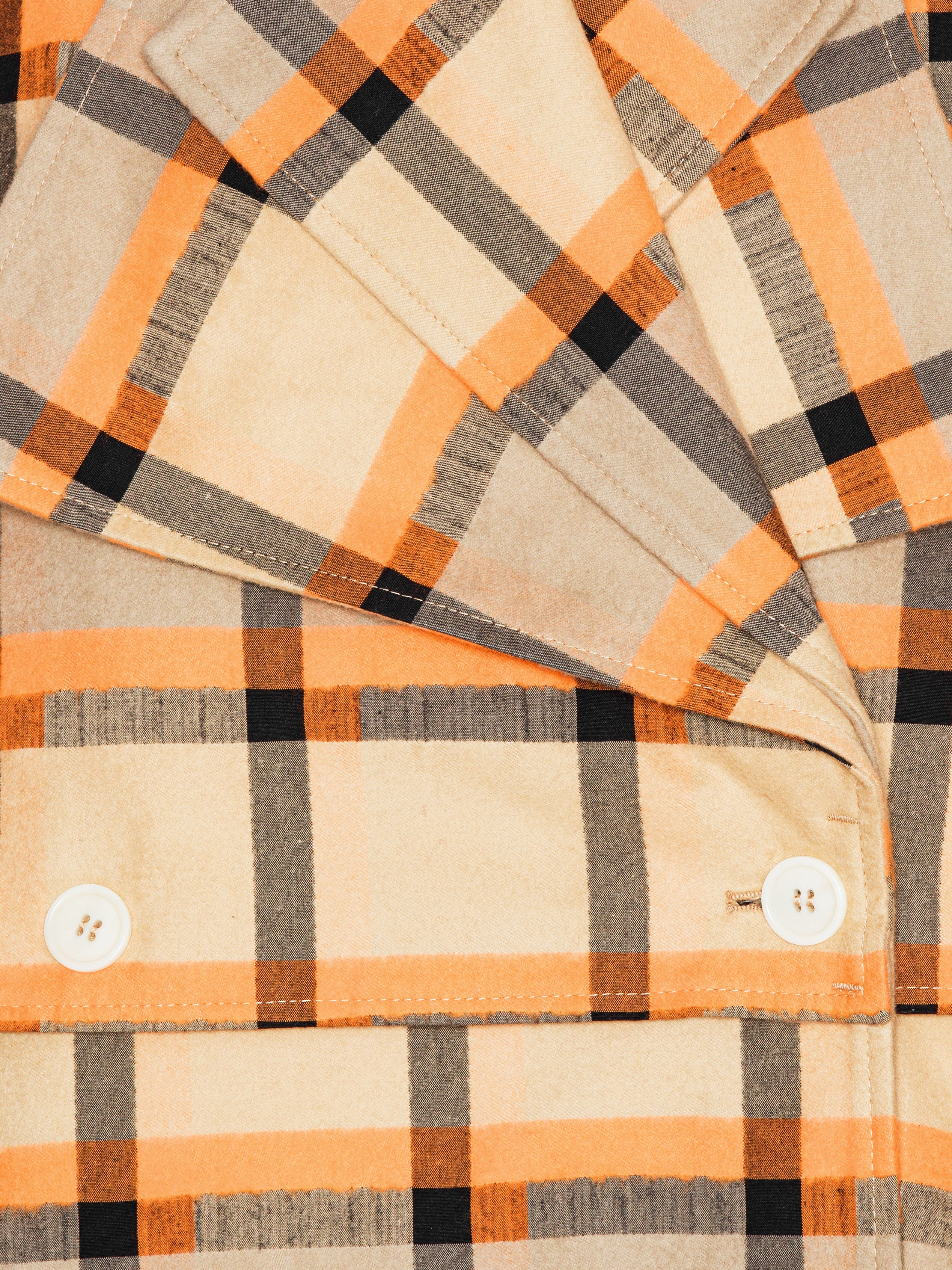 Hands Down Coat in Trench Checks from Henrik Vibskov