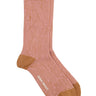 Henrik Vibskov - Handsome Hands Socks Femme in Brown Handsome Pink