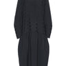 Hilly Plisse Dress - Black-[-Henrik Vibskov-1