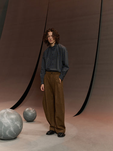 One Pants in Pied De Poule from Henrik Vibskov