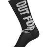 Henrik Vibskov - Out For Delivery socks homme in black and off white - 1