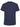 Back view of navy blue t-shirt from Henrik Vibskov on a white background