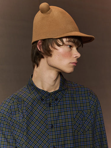 Radar Felt Hat in Sand Felt from Henrik Vibskov