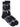 Henrik Vibskov - Screen socks homme in black green blur grid - 1