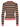 Back view of multicolored striped sweater from Henrik Vibskov on a white background