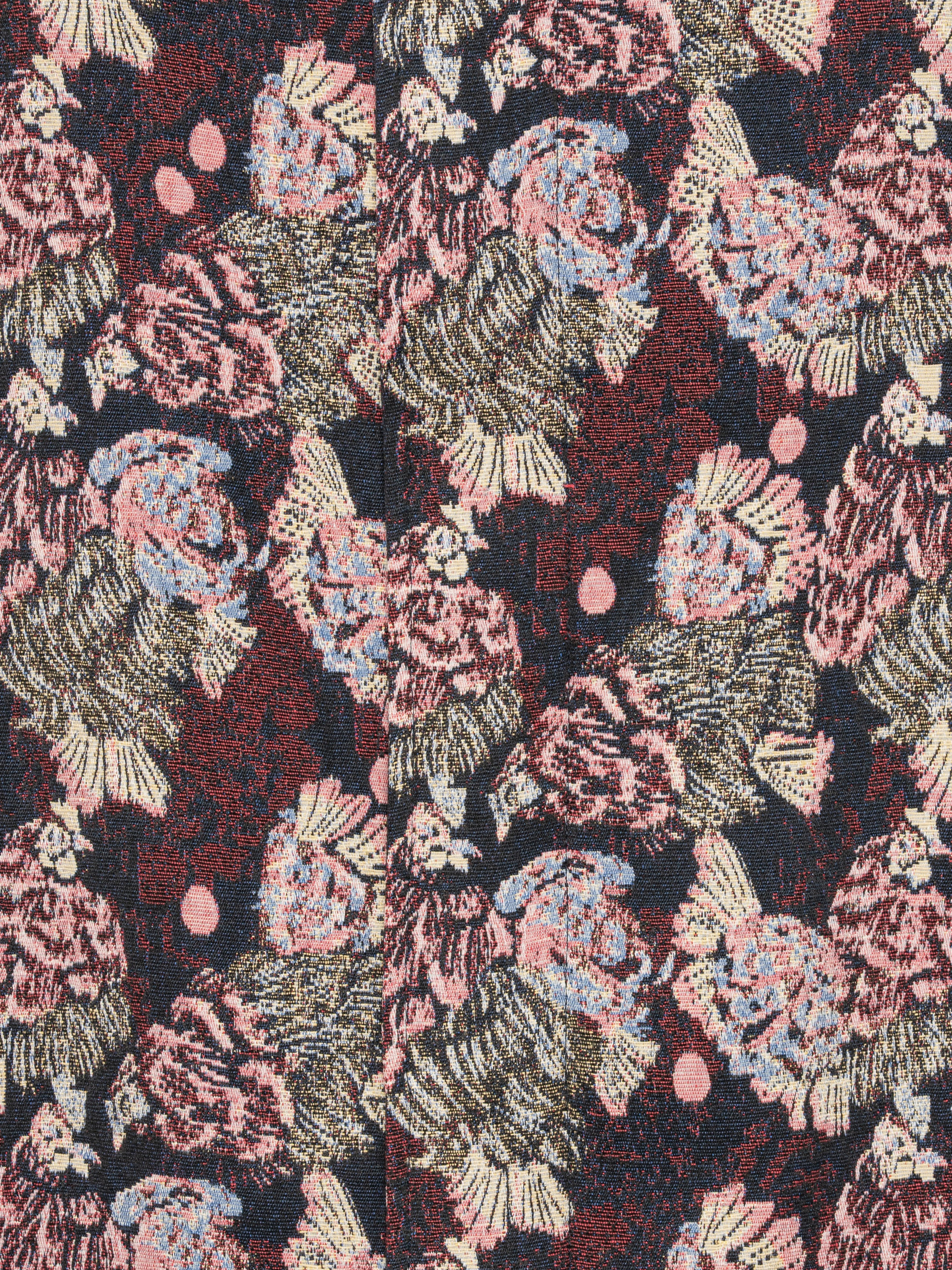 Suit Cover Coat - Navy Chickens