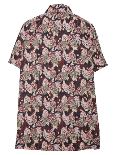 Suit Cover Coat - Navy Chickens