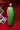 Henrik Vibskov - transparent spike knit dress in green - 2