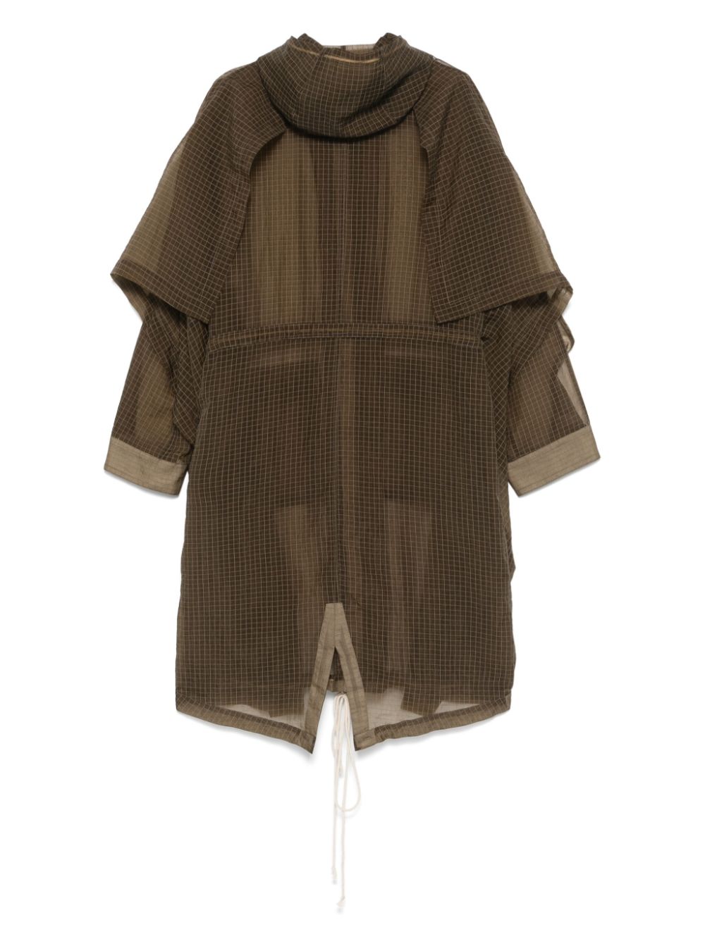 Uncut Parka in Military Olive from Henrik Vibskov