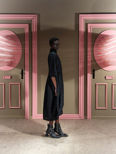 Henrik Vibskov - Very Turtle dress in black - 4