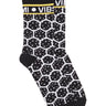 Henrik Vibskov - Vibs Salami socks in black salami - 1