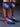 Henrik Vibskov - Void Transparent Socks Femme in Blue Orange Transparent