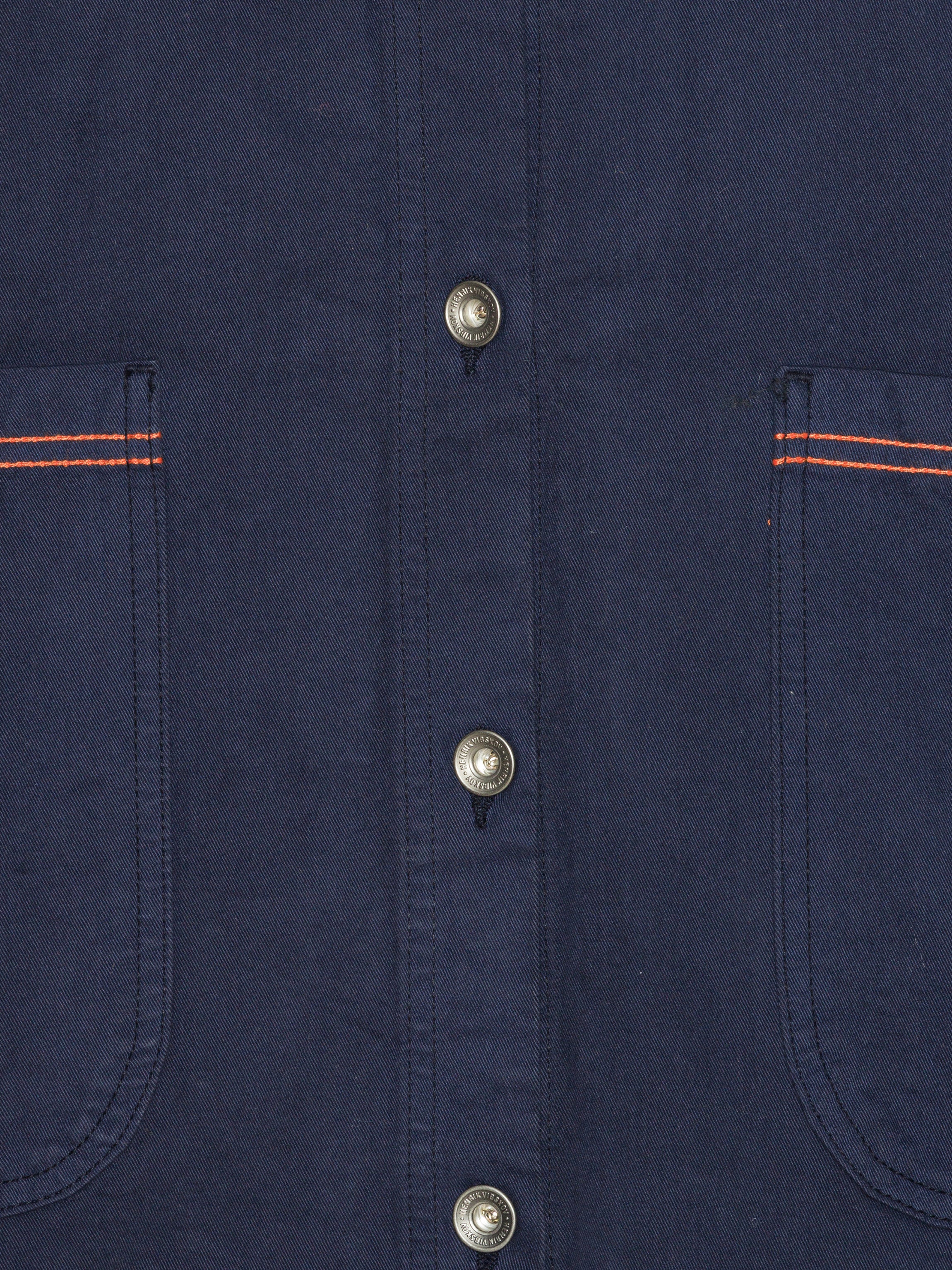 Wheel Work Shirt - Peacoat-[-Henrik Vibskov-3