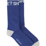 Cypher Sport Socks Homme - Blue White Shall We-[-Henrik Vibskov-1