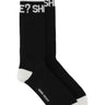Cypher Sport Socks Homme - Black White Shall We-[-Henrik Vibskov-1