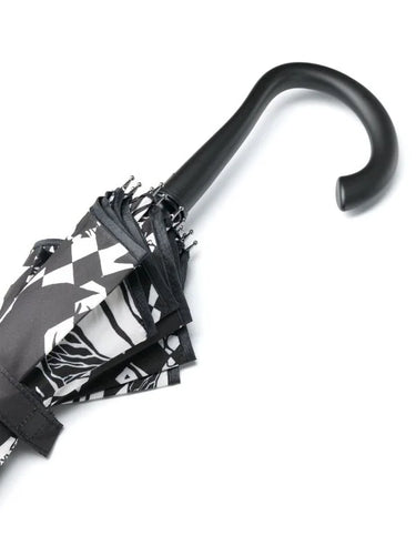 Kalaidoscope Umbrella - Black White-[-Henrik Vibskov-2