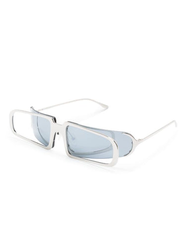 Link Glasses - Black Silver-[-Henrik Vibskov-3
