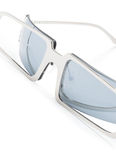 Link Glasses - Black Silver-[-Henrik Vibskov-4