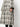 Henrik Vibskov Midnight Coat white black fringe checks