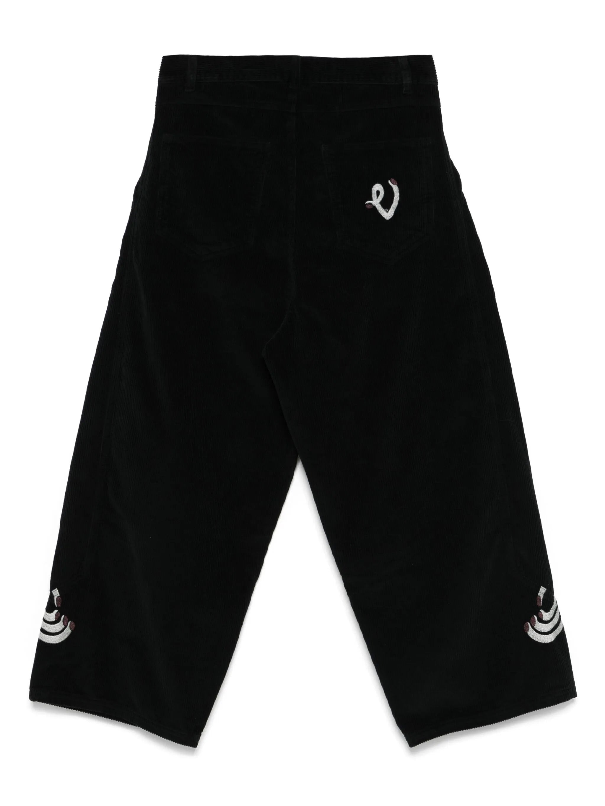 Mojave Corduroy Pants in Black from Henrik Vibskov