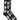 Henrik Vibskov - Onion Head Femme Socks in Black White Head