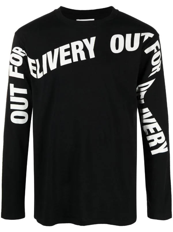 Henrik Vibskov │ Out for delivery LS Tee in Black