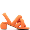 Henrik Vibskov x Yume Yume - Sausage heel in Flame orange