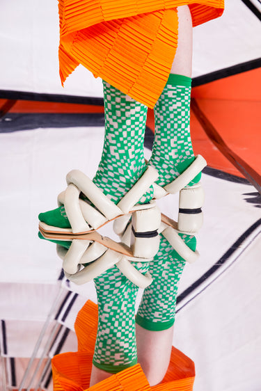 Henrik Vibskov x Yume Yume - Sausage Heel in Light Beige