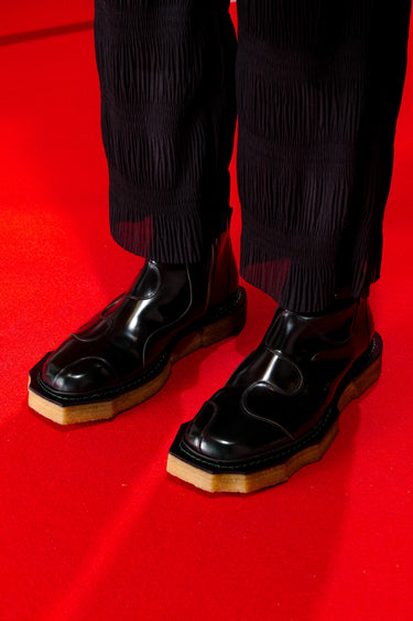 Henrik Vibskov │ Enzo Driver Boot in Green Brush Off