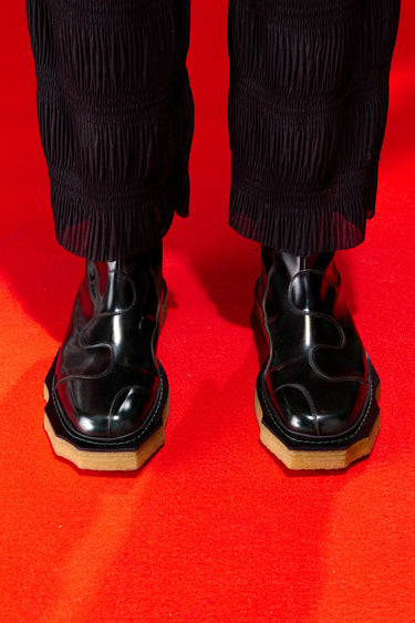 Henrik Vibskov │ Enzo Driver Boot in Green Brush Off