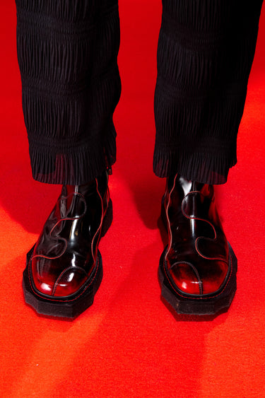 Henrik Vibskov │ Enzo Driver Boot in Red Brush Off